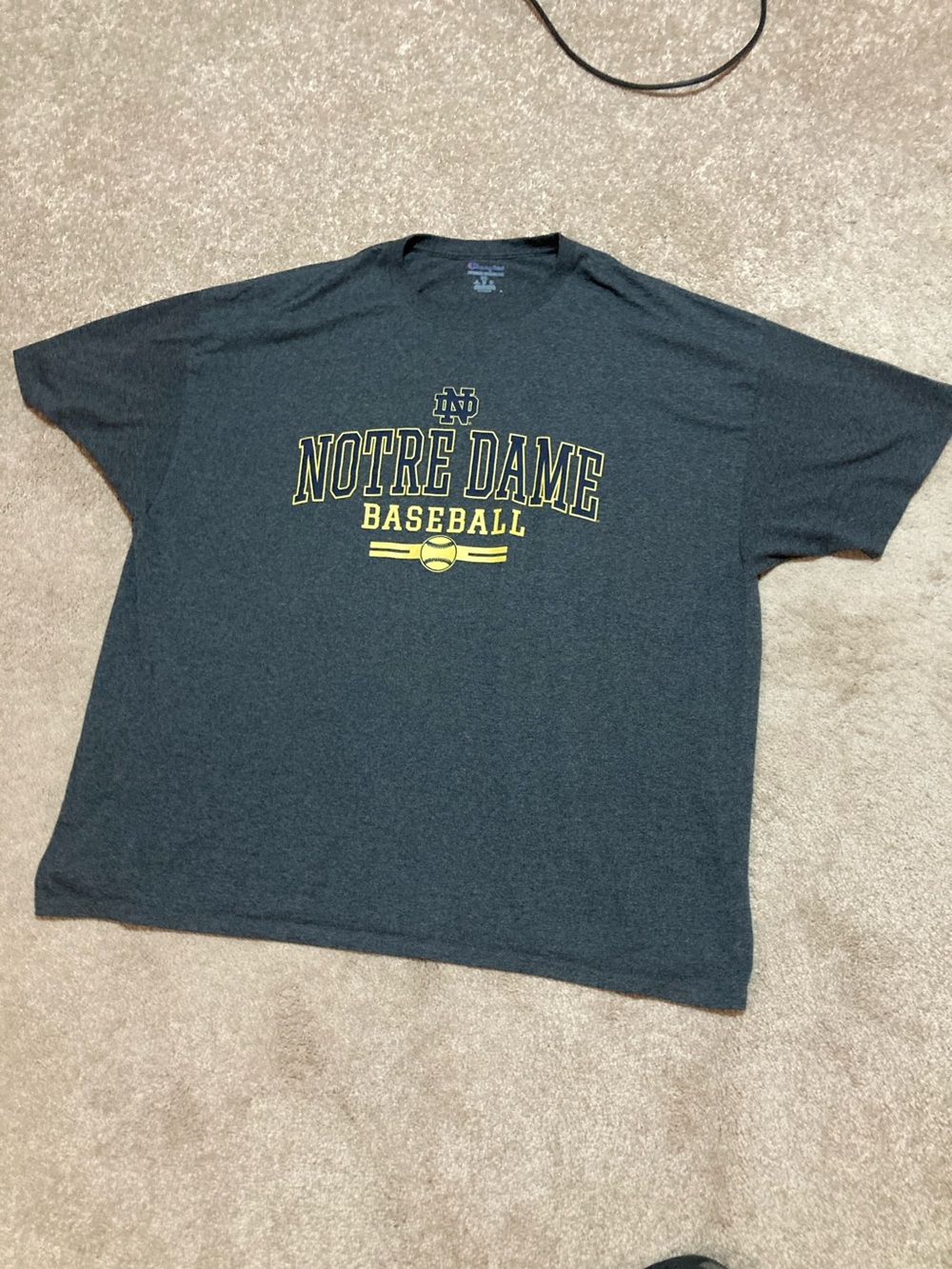 Notre Dame baseball t- shirt